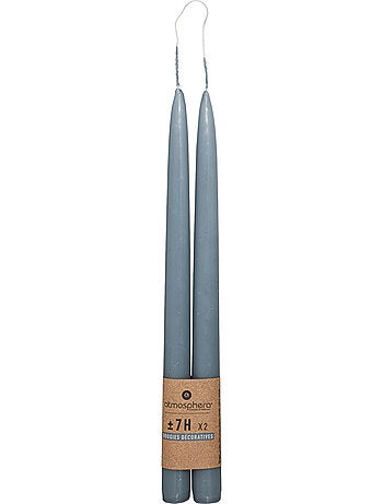 Lot de 2 bougies bâtons HUGO
