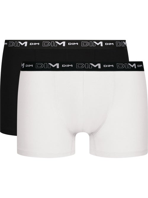 Lot de 2 Boxer Coton Strech - Kiabi