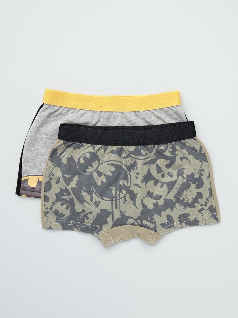 Lot de 2 boxers - 'Batman' Gris - Kiabi