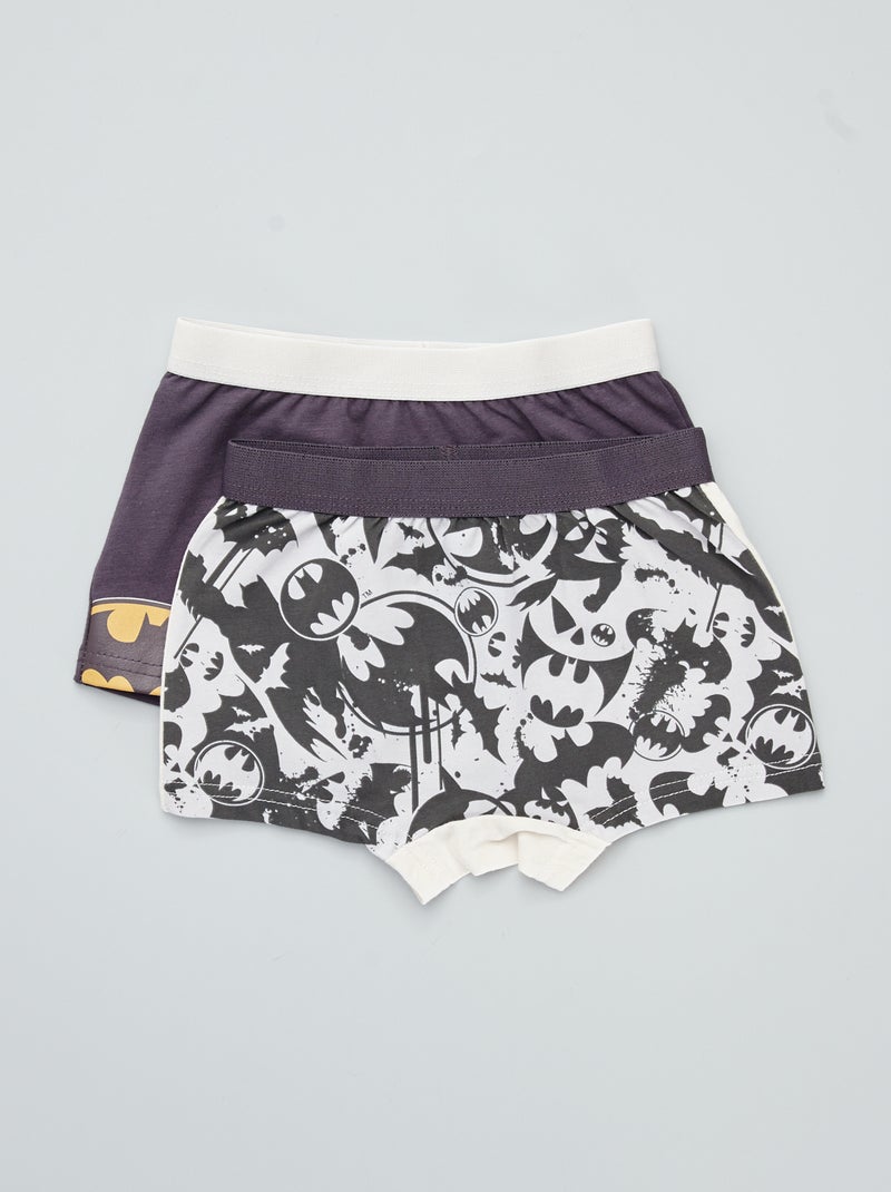 Lot de 2 boxers - 'Batman' Noir - Kiabi