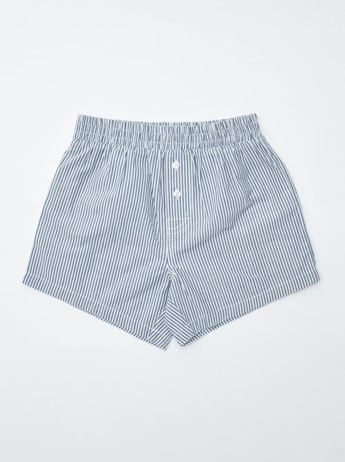 Lot de 2 boxers à carreaux - Kiabi