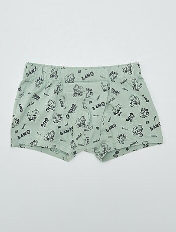 Lot de 2 boxers à scratchs - collection facile à enfiler