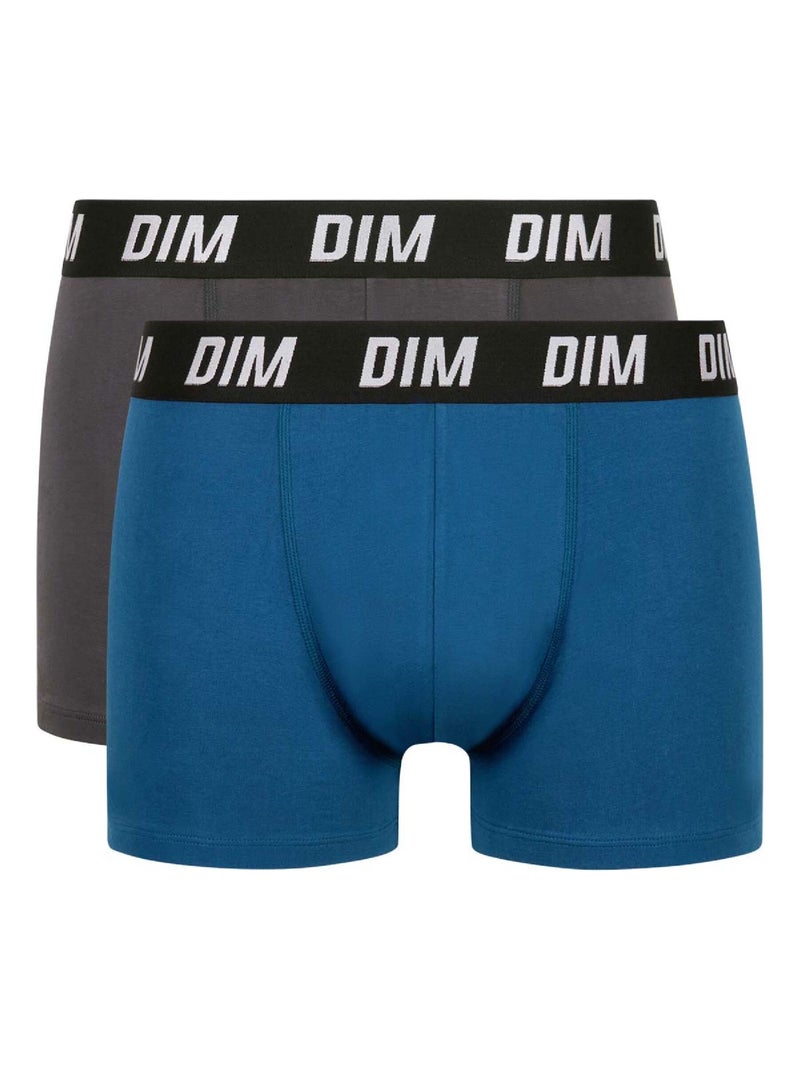 Lot de 2 boxers à  thermorégulation Sport Bleu - Kiabi