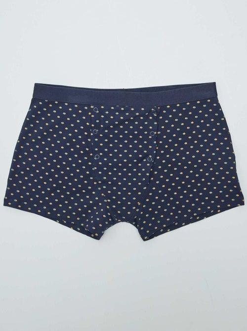 Lot de 2 boxers avec ouverture à pressions - So Easy - Kiabi