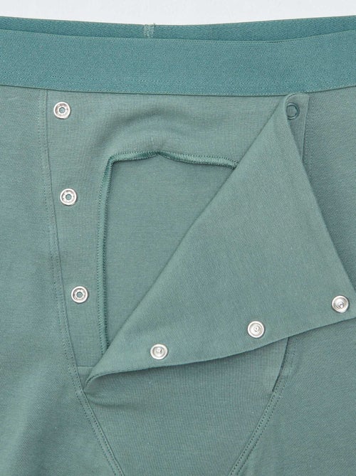 Lot de 2 boxers avec ouverture à pressions - So Easy - Kiabi