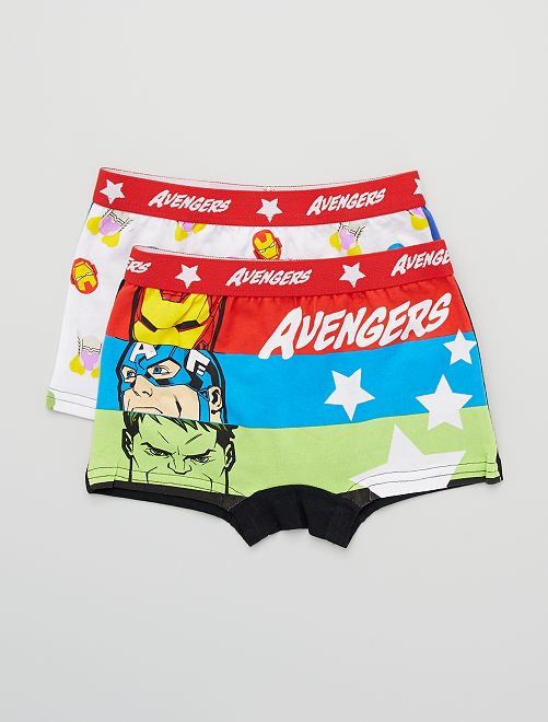 Lot de 2 boxers 'Avengers'                                         multicolore 
