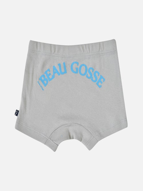 LOT DE 2 BOXERS BEBE ELIOR - Kiabi