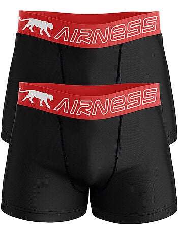 LOT DE 2 BOXERS BLACK Airness