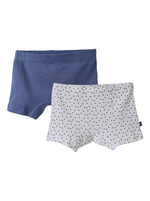 LOT DE 2 BOXERS CHRISTOPHE - Kiabi