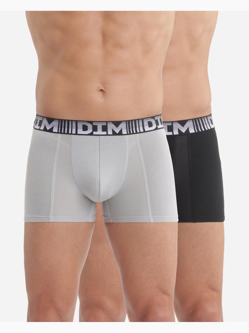 Lot de 2 Boxers Coton 3D Flex Air - Kiabi Lot de 2 Boxers Coton 3D Flex Air - Kiabi