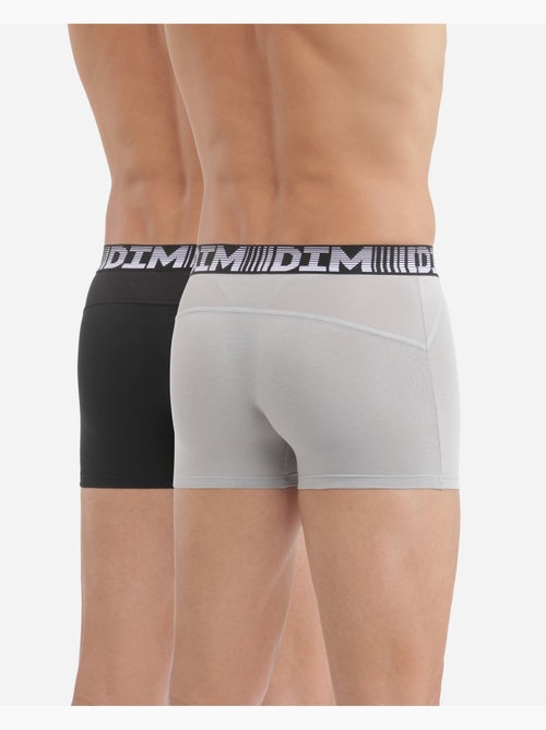 Lot de 2 Boxers Coton 3D Flex Air - Kiabi Lot de 2 Boxers Coton 3D Flex Air - Kiabi