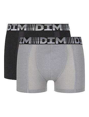 Lot de 2 Boxers Coton 3D Flex Air