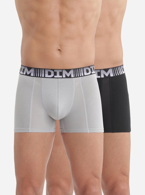 Lot de 2 Boxers Coton 3D Flex Air - Kiabi