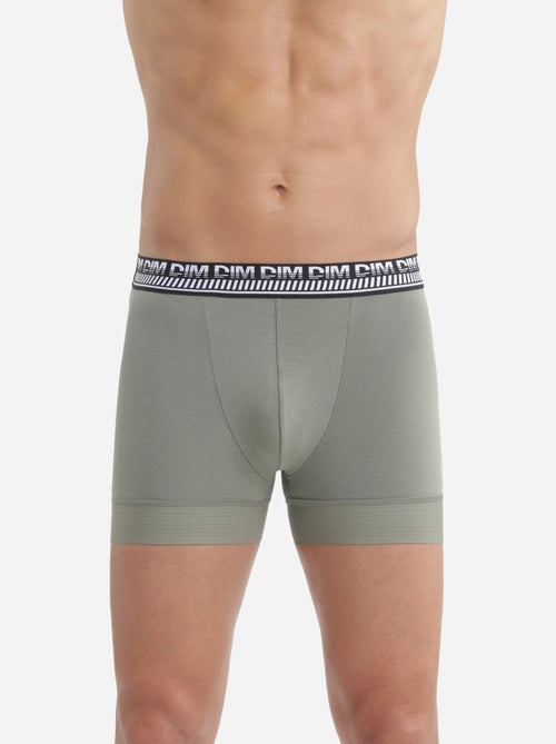 Lot de 2 Boxers Coton 3D Flex Stay and Fit - Kiabi