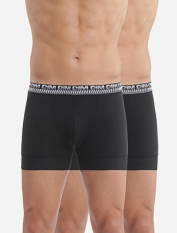 Lot de 2 Boxers Coton 3D Flex Stay and Fit