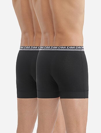 Lot de 2 Boxers Coton 3D Flex Stay and Fit