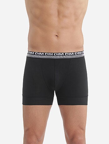 Lot de 2 Boxers Coton 3D Flex Stay and Fit