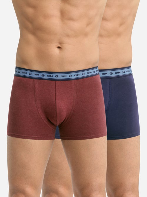 Lot de 2 boxers Coton Bio Gots Good - Kiabi