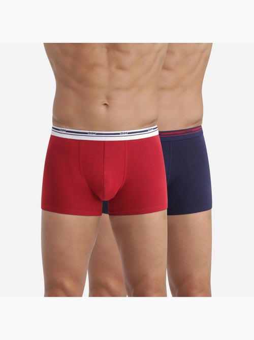 Lot de 2 Boxers Coton Classic Colors - Kiabi Lot de 2 Boxers Coton Classic Colors - Kiabi