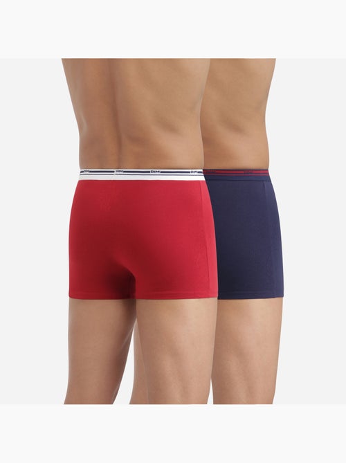Lot de 2 Boxers Coton Classic Colors - Kiabi Lot de 2 Boxers Coton Classic Colors - Kiabi