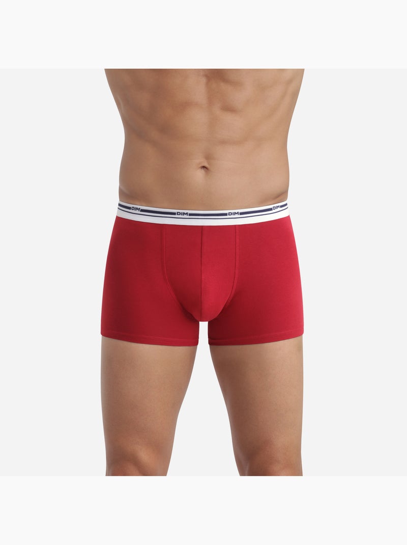 Lot de 2 Boxers Coton Classic Colors Blanc - Kiabi