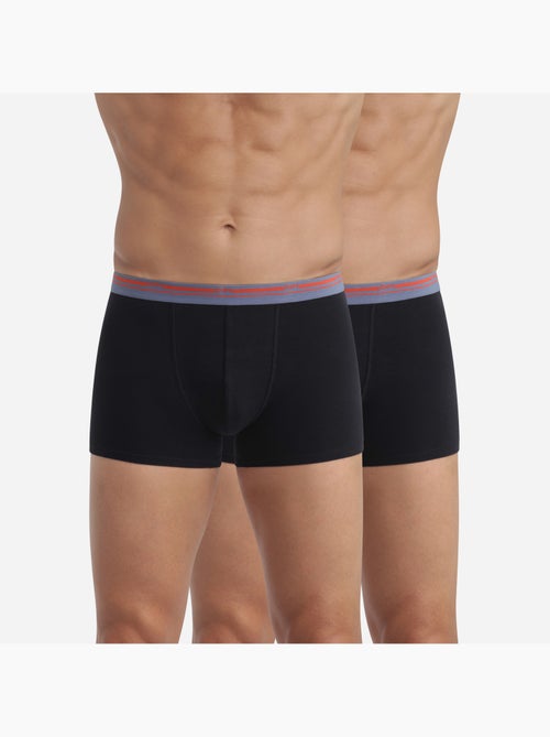 Lot de 2 Boxers Coton Classic Colors - Kiabi