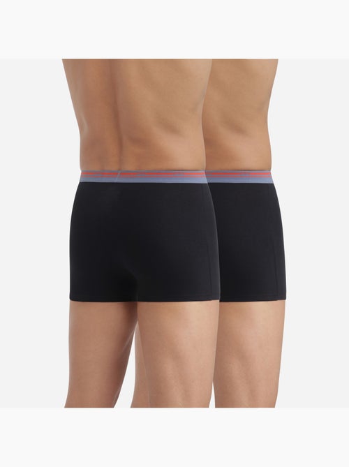 Lot de 2 Boxers Coton Classic Colors - Kiabi