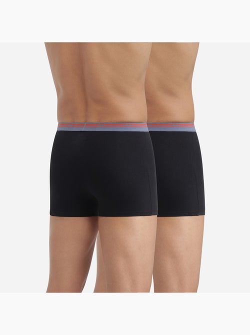 Lot de 2 Boxers Coton Classic Colors - Kiabi