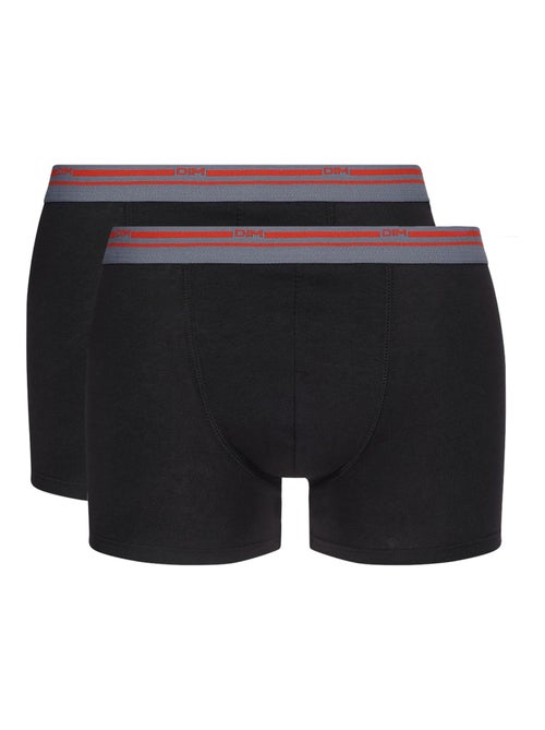 Lot de 2 Boxers Coton Classic Colors - Kiabi
