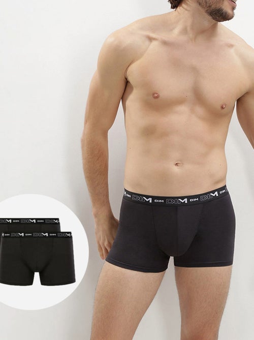 Lot de 2 Boxers coton Coton Stretch - Kiabi
