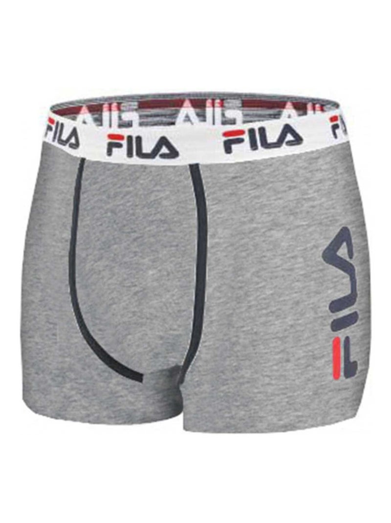 Lot de 2 Boxers coton homme FU5040 Uni Fila Bleu - Kiabi
