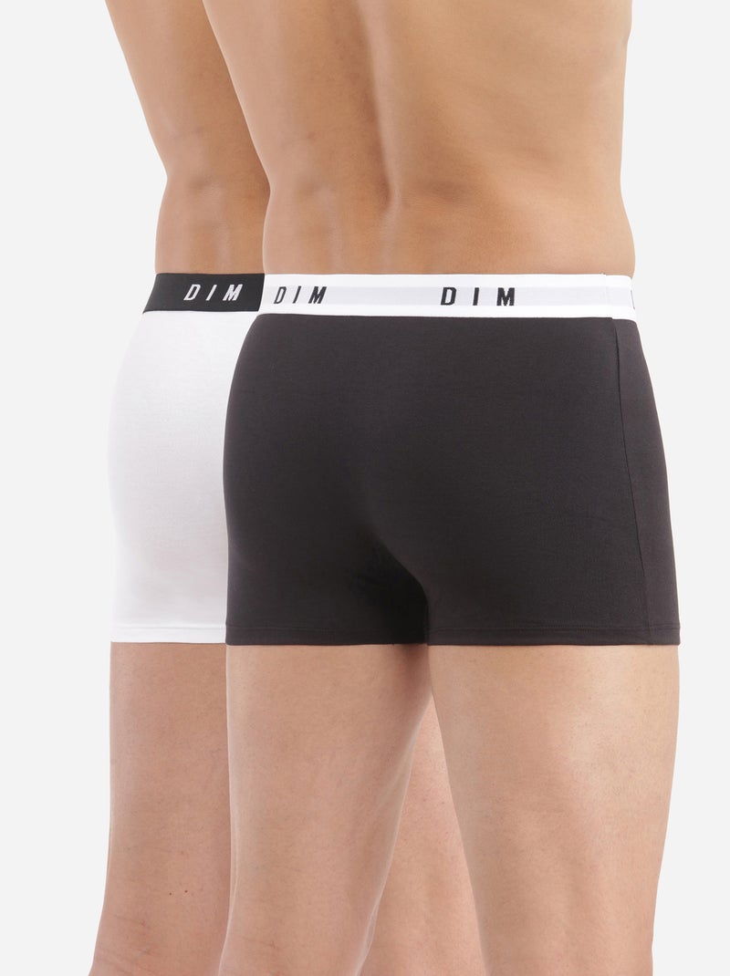 Lot de 2 Boxers Coton Originals Blanc - Kiabi