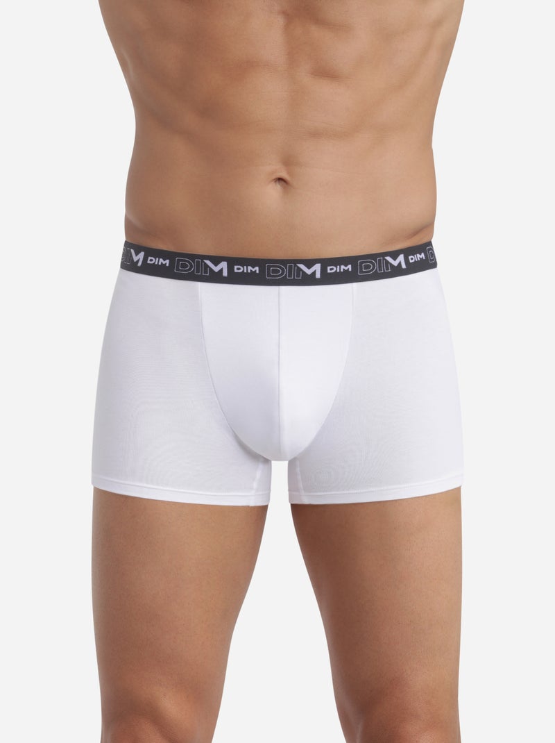 Lot de 2 Boxers Coton Strech Gris - Kiabi