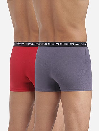 Lot de 2 Boxers Coton Strech