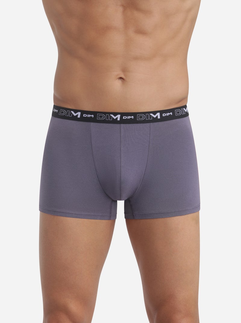 Lot de 2 Boxers Coton Strech Rouge vermillon - Kiabi
