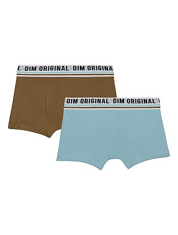 Lot de 2 boxers coton stretch ceinture rétro Originals