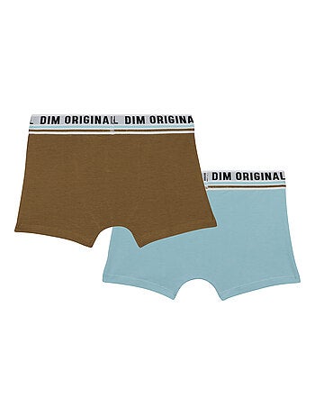Lot de 2 boxers coton stretch ceinture rétro Originals