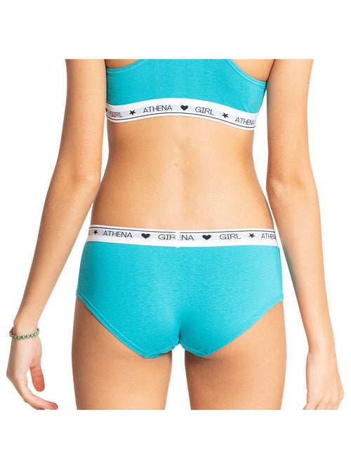 Lot de 2 boxers Coton Ultra Doux by Athena Fille - Kiabi