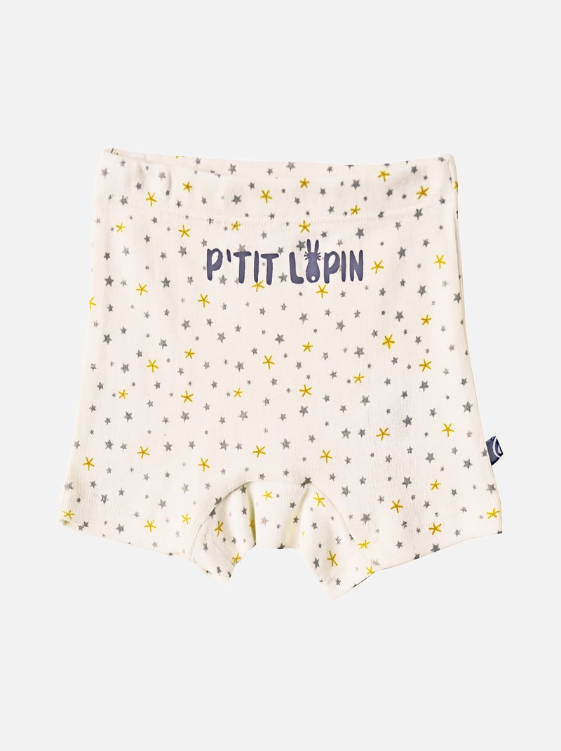 LOT DE 2 BOXERS DALI Jaune - Kiabi