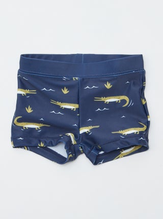 Sterntaler Maillot De Bain Short Bébé Garçon - Short De Bain Uni Séchage Rapide Avec Cordon - Longueur Genoux