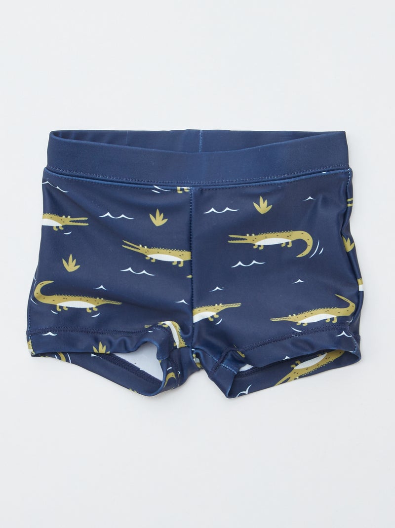 Lot de 2 boxers de bain à imprimés VERT - Kiabi