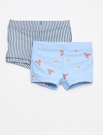 Lot de 2 boxers de bain