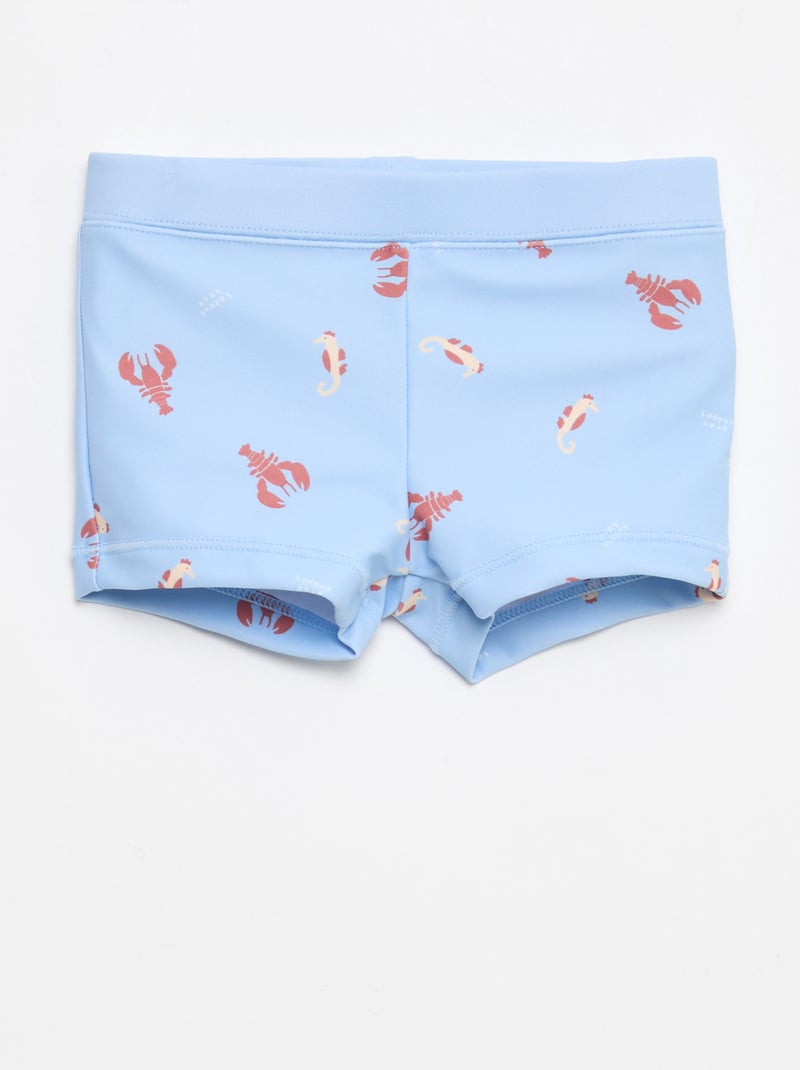 Lot de 2 boxers de bain Bleu - Kiabi