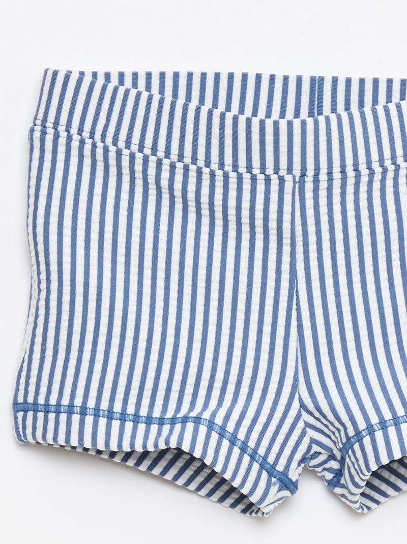 Lot de 2 boxers de bain Bleu - Kiabi