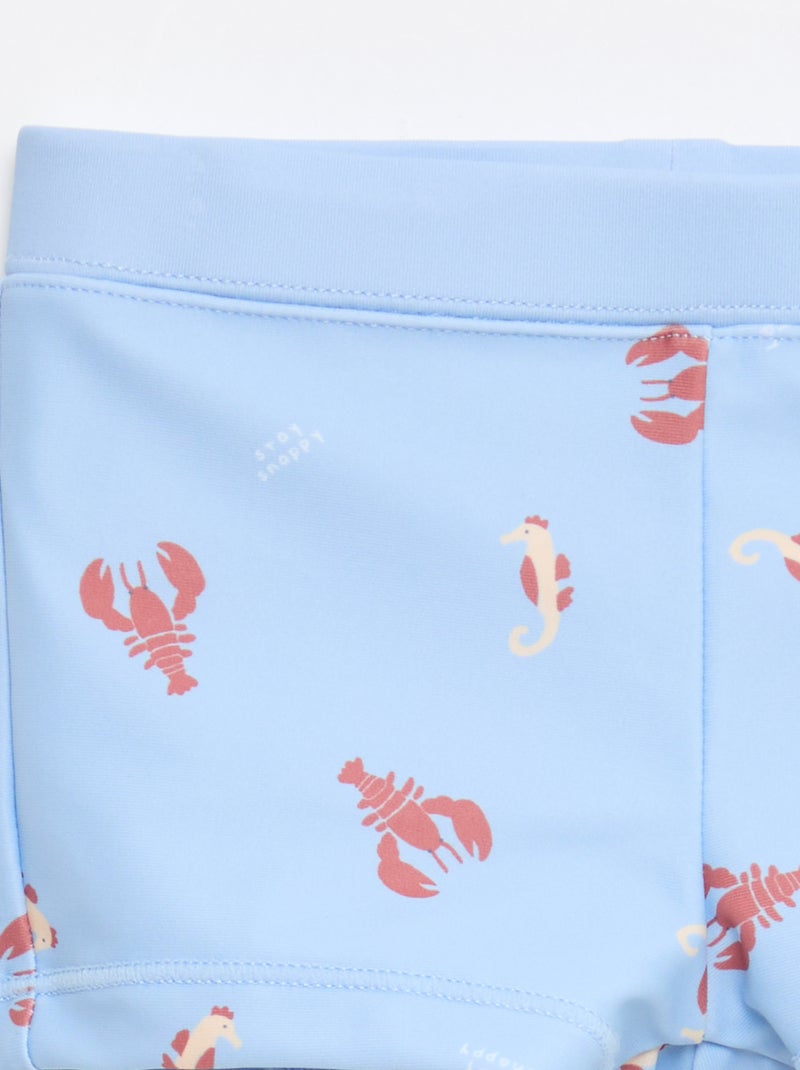 Lot de 2 boxers de bain Bleu - Kiabi
