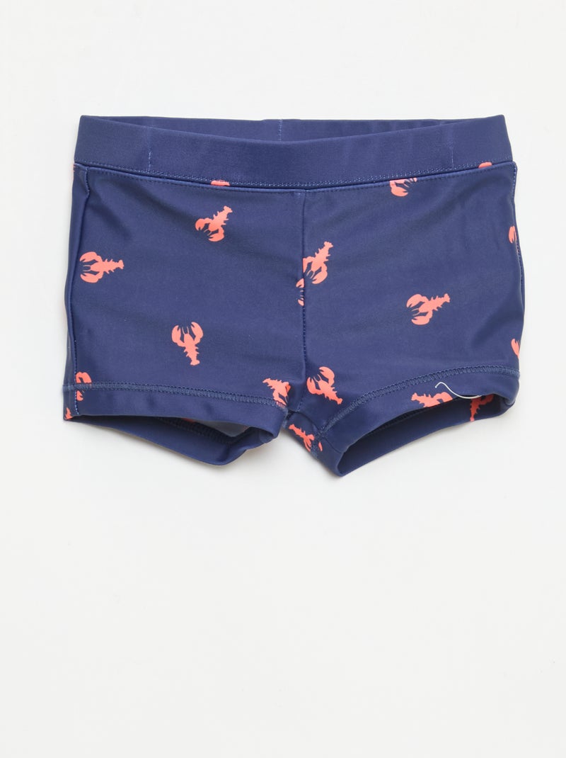 Lot de 2 boxers de bain Bleu - Kiabi