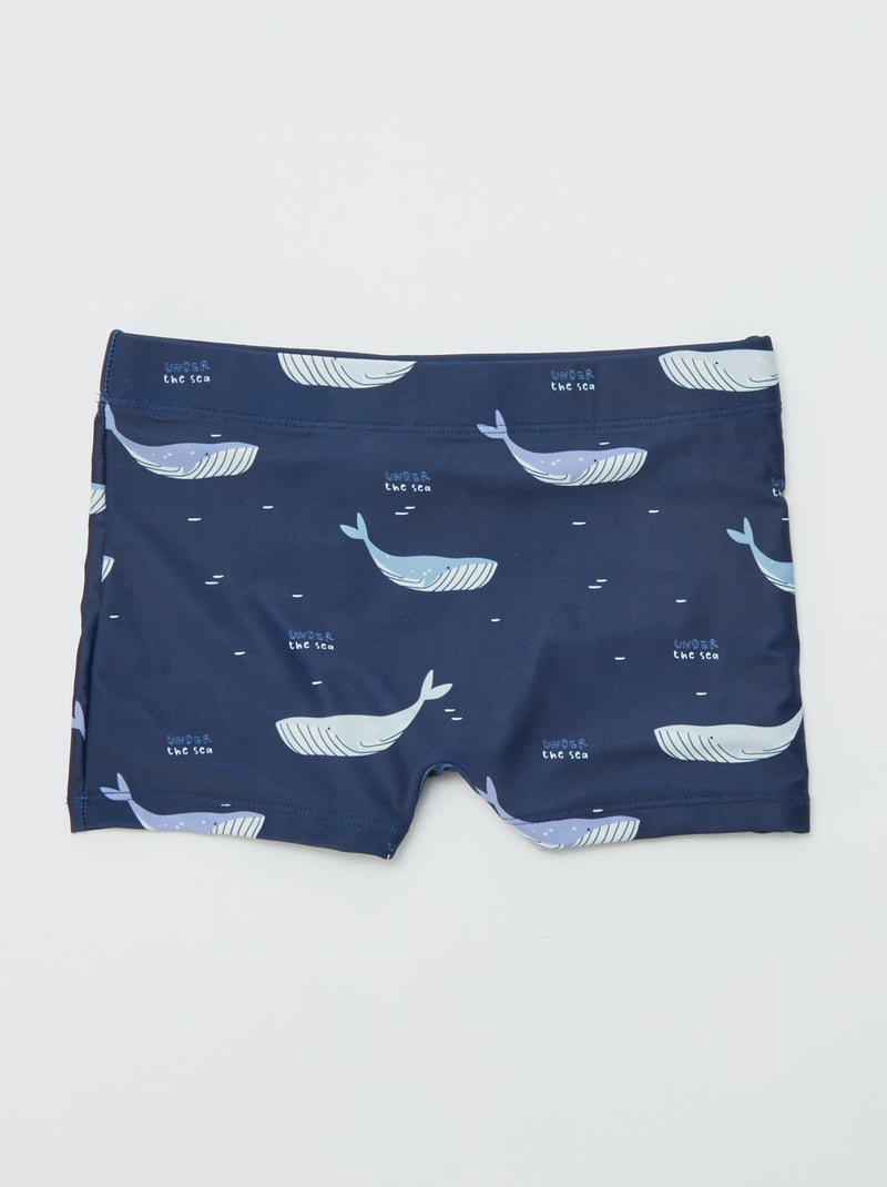 Lot de 2 boxers de bain Bleu marine - Kiabi