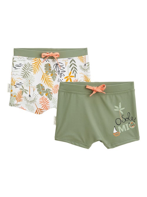 Lot de 2 boxers de bain enfant Mio - Kiabi