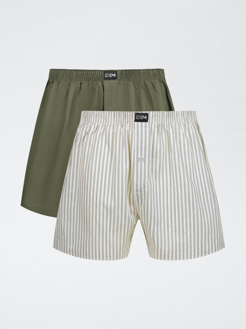 Lot de 2 boxers 'Dim' Beige - Kiabi