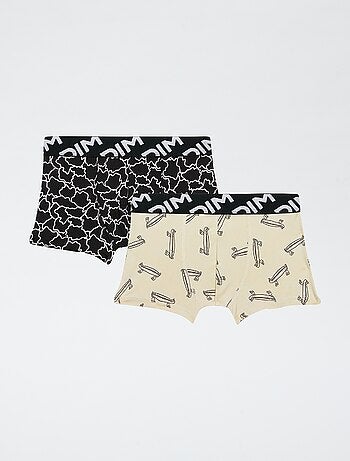 Lot de 2 boxers 'Dim' imprimés